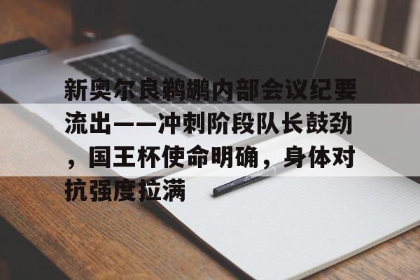 爱游戏入口-新奥尔良鹈鹕内部会议纪要流出——冲刺阶段队长鼓劲，国王杯使命明确，身体对抗强度拉满的简单介绍